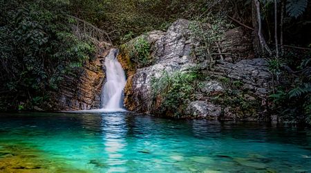 Cascada de Santa Barbara de Goias