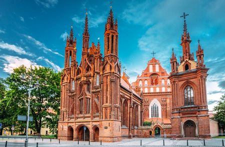 Vilnius: Iglesia de Santa Ana