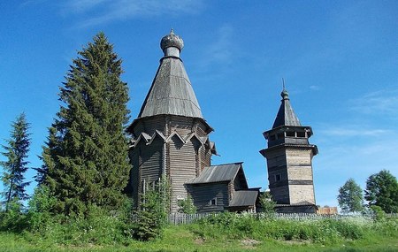 Soginitsy: Iglesia de madera de San Nicolas el Taumaturgo