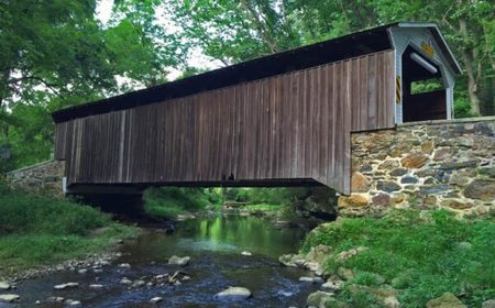 Puente cubierto Glen Hope