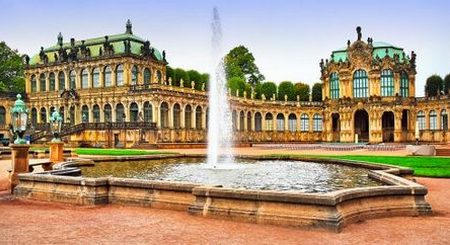 Dresde: Palacio barroco Zwinger