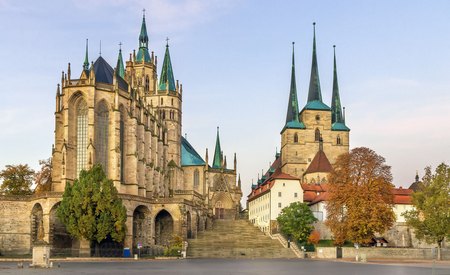 Domplatz - Catedral de Erfurt e Iglesia de San Severo