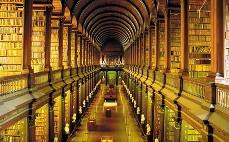 Dublin: Biblioteca del Trinity College