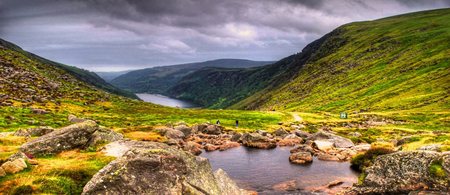 Paisaje de Wicklow