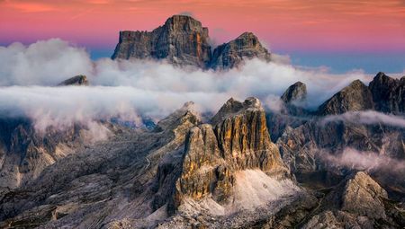 Averau y Monte Pelmo