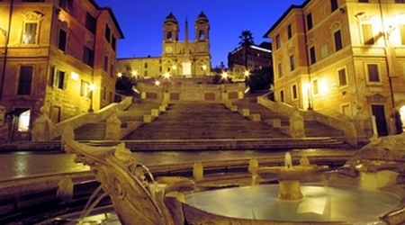 Roma: Plaza de Spagna