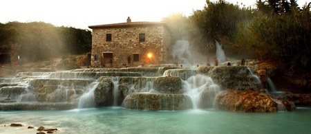 Termas de Saturnia - Cascadas del Molino