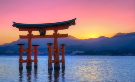Itsukushima: Puerta Torii
