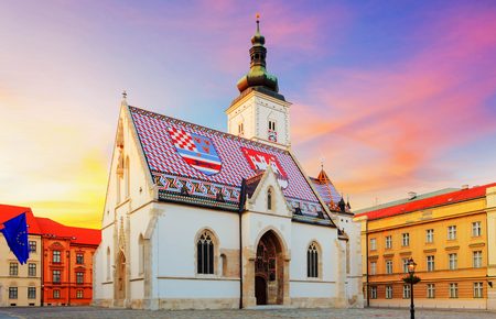 Zagreb: Iglesia de San Marcos