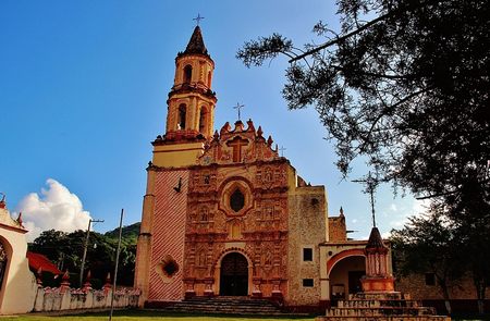 Templo de Nuestra Se&ntildeora de la Luz de Tancoyol