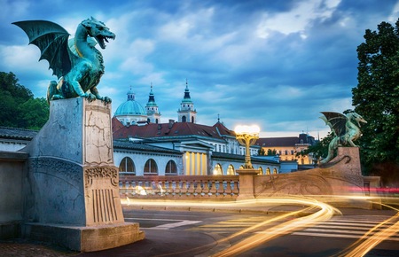 Lubiana: Puente de los Dragones