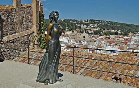 Estatua de Ava Gardner - Tossa de Mar