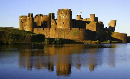 Castillo de Caerphilly - Glamorgan - Wales