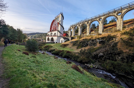 Rueda hidr&aacuteulica de Laxey