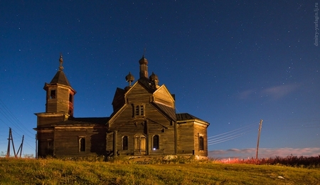 Iglesia abandonada de Barabanovo