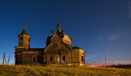 Iglesia abandonada de Barabanovo
