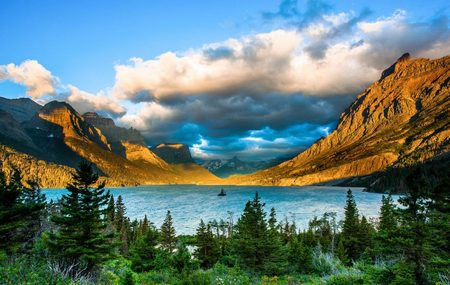 Montana: Glacier N.P. - Lago St Mary