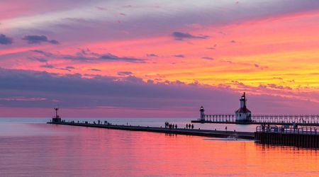 Faros Saint Joseph - Lago Michigan