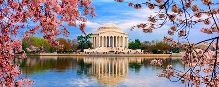 Monumento a Jefferson y el Tidal Basin