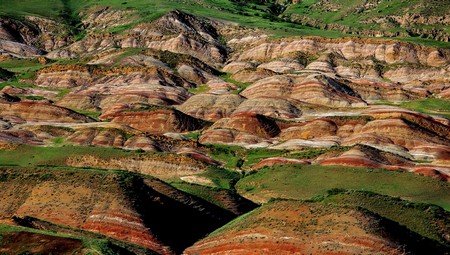 Montañas Arco Iris y Desierto