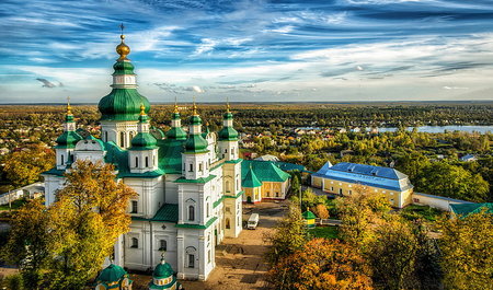 Chernigov: Monasterio de la Trinidad